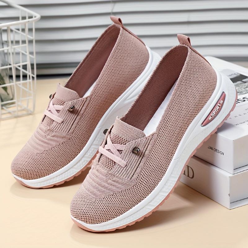 Damskor Andningsbara Sneakers Bekväma Skor Vardagliga Promenadskor