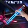 Lightsaber Chopsticks Light Up Party Supplies Cool LED Glowing Chopsticks for Concerts Halloween Birthday Holiday Carnival