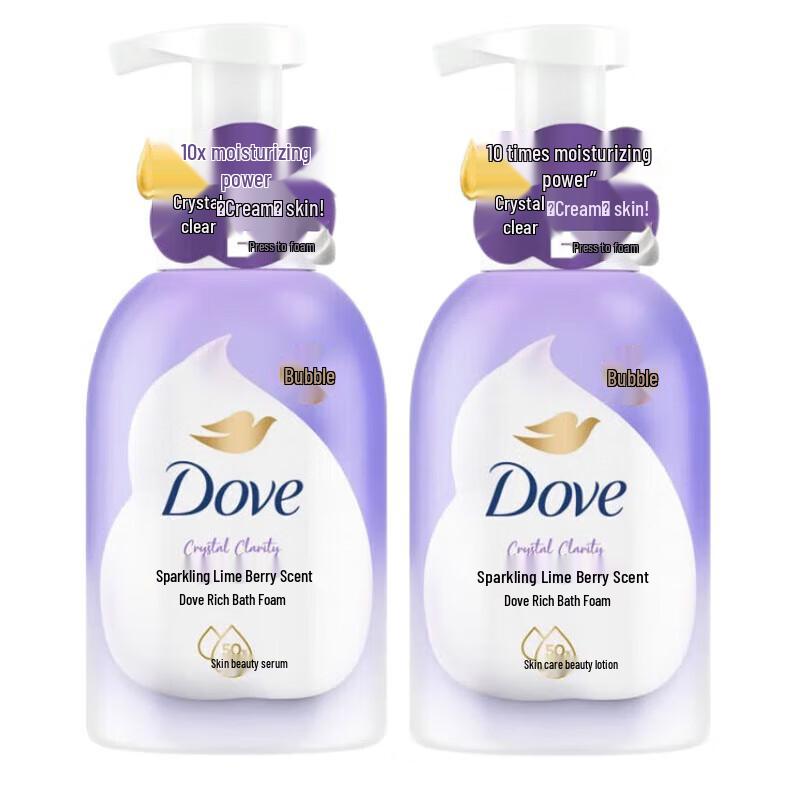 Dove Lime Berry Foaming Shower Gel