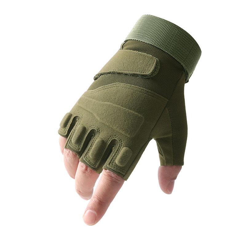 Taktische Handschuhe mit halben Fingern