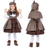 Detective Costume Accessorise for Kids Girls Detective Hat Glasses Sherlocks Detective Kit Girl British Preppy Outfit