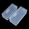 1pc Rectangular Portable Transparent Box Durable Strong Storage Box Packing Plastic Boxes Waterproof Dustproof Storage Case