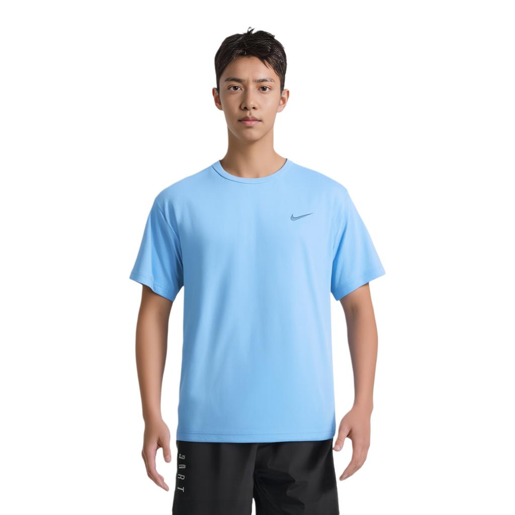 Nike T Shirts Men's Blue Crew Neck Moderate IF2198-486
