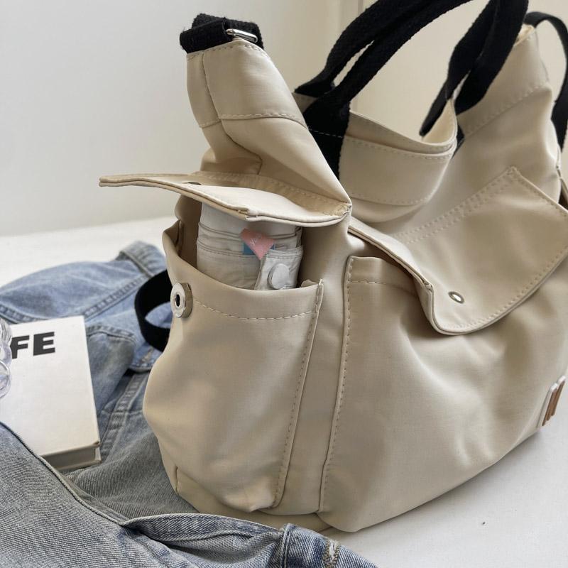 Женские сумки женские Оксфордские сумки-тоут клатч женские сумки через плечо хаки — фото 5