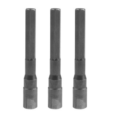 Compactly 8mm Hexagonal Impact Socket Wrench Adapter For Motorcycle Maintenance Corrosion Resistant Alloy Steel Material