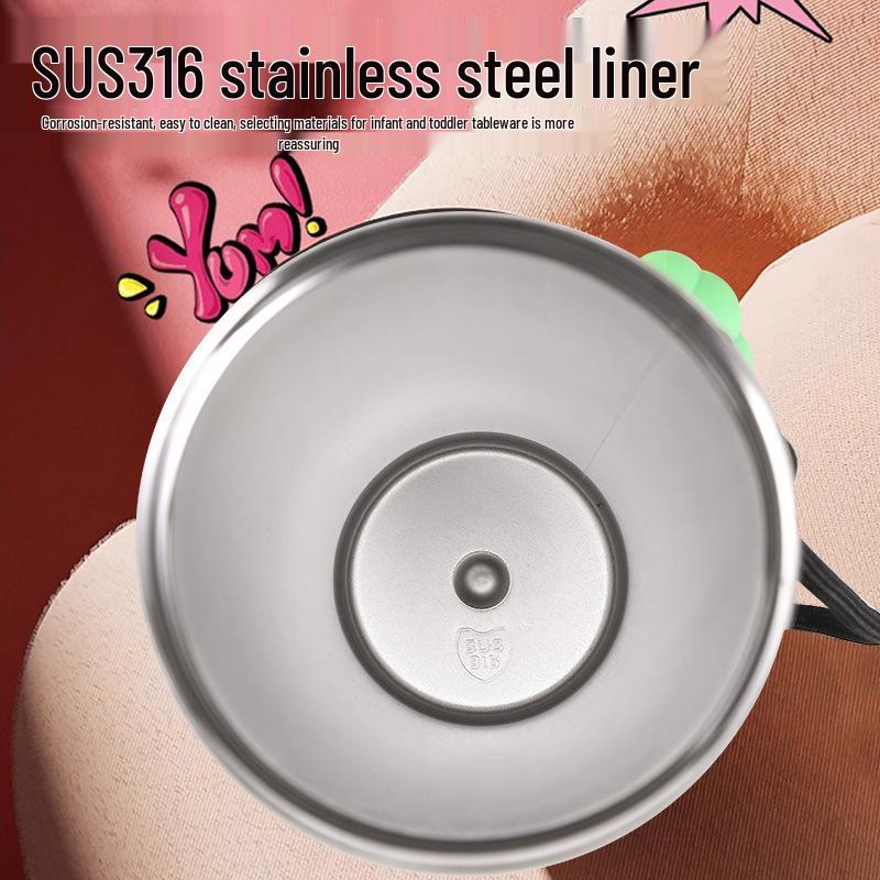 Aurora 316 Stainless Steel Insulated Cup with Handle & Straw - Creative Car Cup