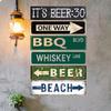 Vintage Metal Sign Wall Art, Gift for Bar Home Kansas City Chiefs Fan