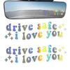 Auto Fenster Aufkleber, Auto Aufkleber Dekor | Auto Rückspiegel Reflektor Aufkleber Dekor