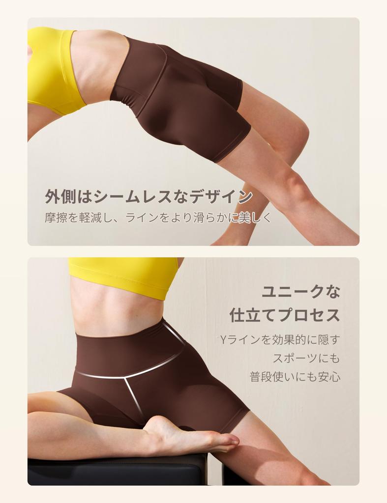 CRZ YOGA Biker Short Yoga High Universe Size M Women's Shorts, Leggings, Shorts, Waist, 3/4 Length, Butterluxe, 8-Inch Inseam, Blue,