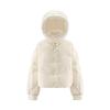 Allely Sweet Detachable Hooded Short Down Jacket