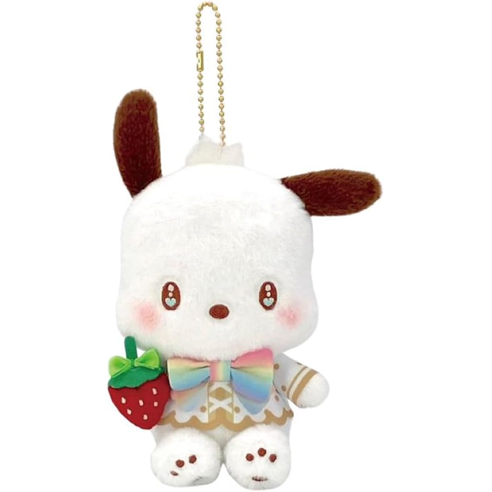 Nakajima Corporation Strawberry Newspaper Pochaco Mascot 209832-25