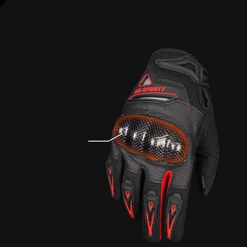 Men's Summer Breathable Motorcycle Riding Gloves
