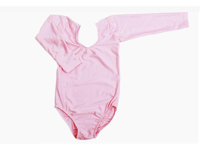 Children's Shiny Long Sleeve Gymnastics Leotard - Boys & Girls Performance Spandex One-Piece for Dance & Aerobics