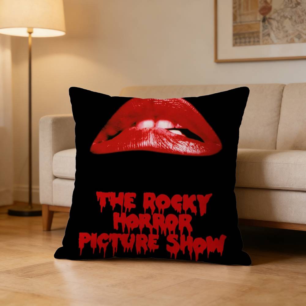 Cult Musical RRocky HHorror PPicture Show Pillow Case Cushion Cover Throw Pillow Case For Car Sofa