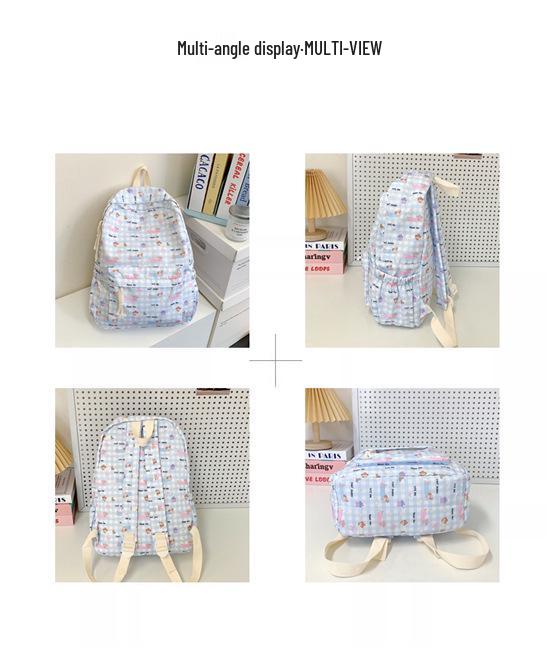 2025 Koreanischer College-Stil Große Kapazität Niedlich Leichter Rucksack für Reisen