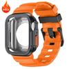 Slicone Strap+TPU Case for Apple Watch 11 10 46mm Ultra 3 2 49mm SE3 SE2 44mm 45mm Band for iWatch 11 10 9 Ultra 8 7 SE 6 5 4
