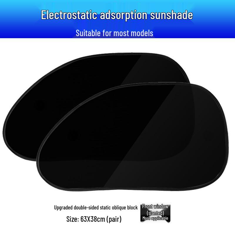 Car Sunshade Window Film: Multi-functional Heat-Blocking & UV Protection (Double Pack)