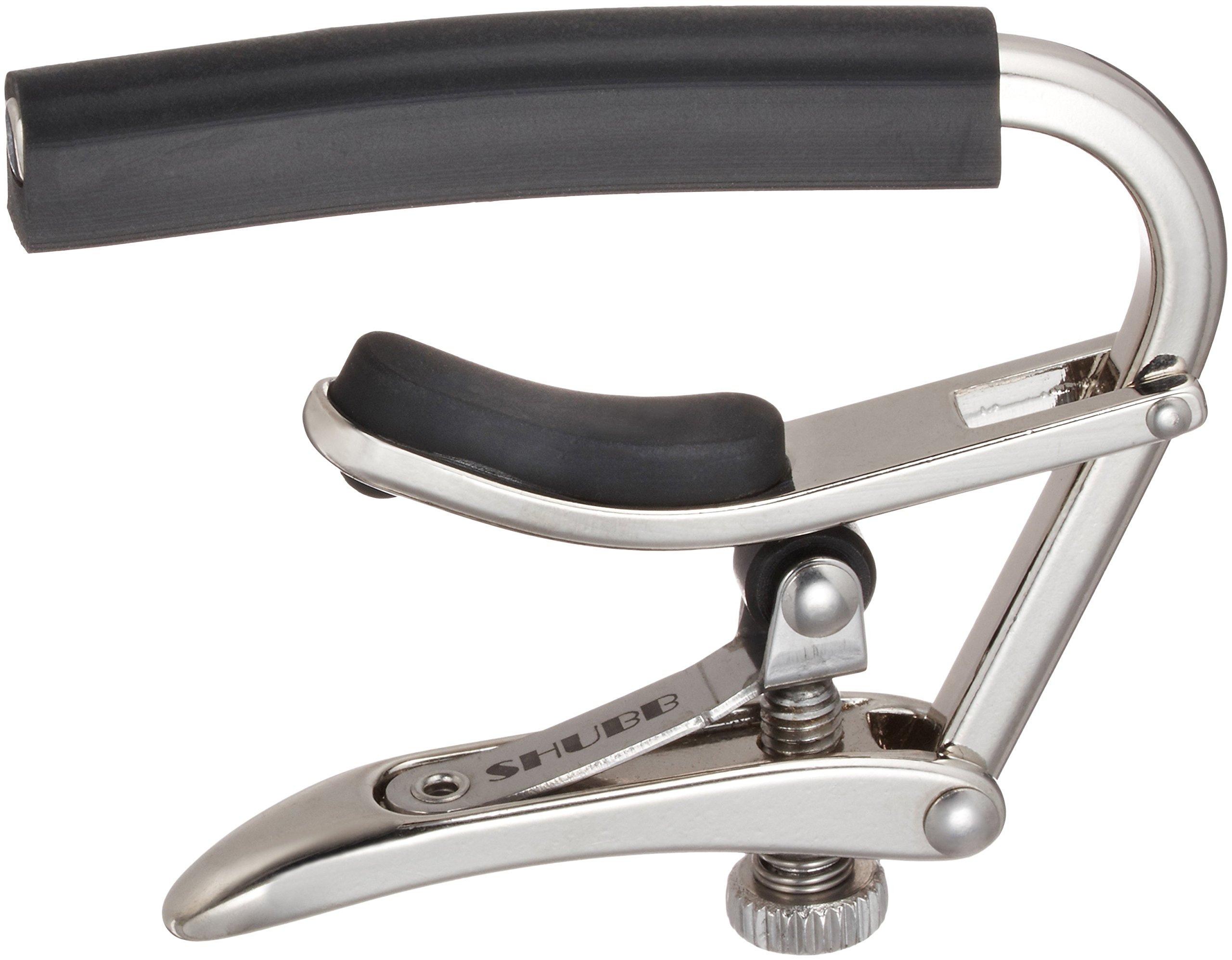 

SHUBB C-3 Nickel Capo for Electric and Acoustic Guitars
