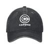 Vintage Capsule Corp Logo Baseball Caps Unisex Style Distressed Washed Snapback Hat  Outdoor Summer Adjustable Fit Caps Hat