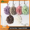 Bath Flower Wipes Glove: Japanese/Korean Style Hanging Shower Scrub for Adults, Deep Cleaning Back Scrubber.
