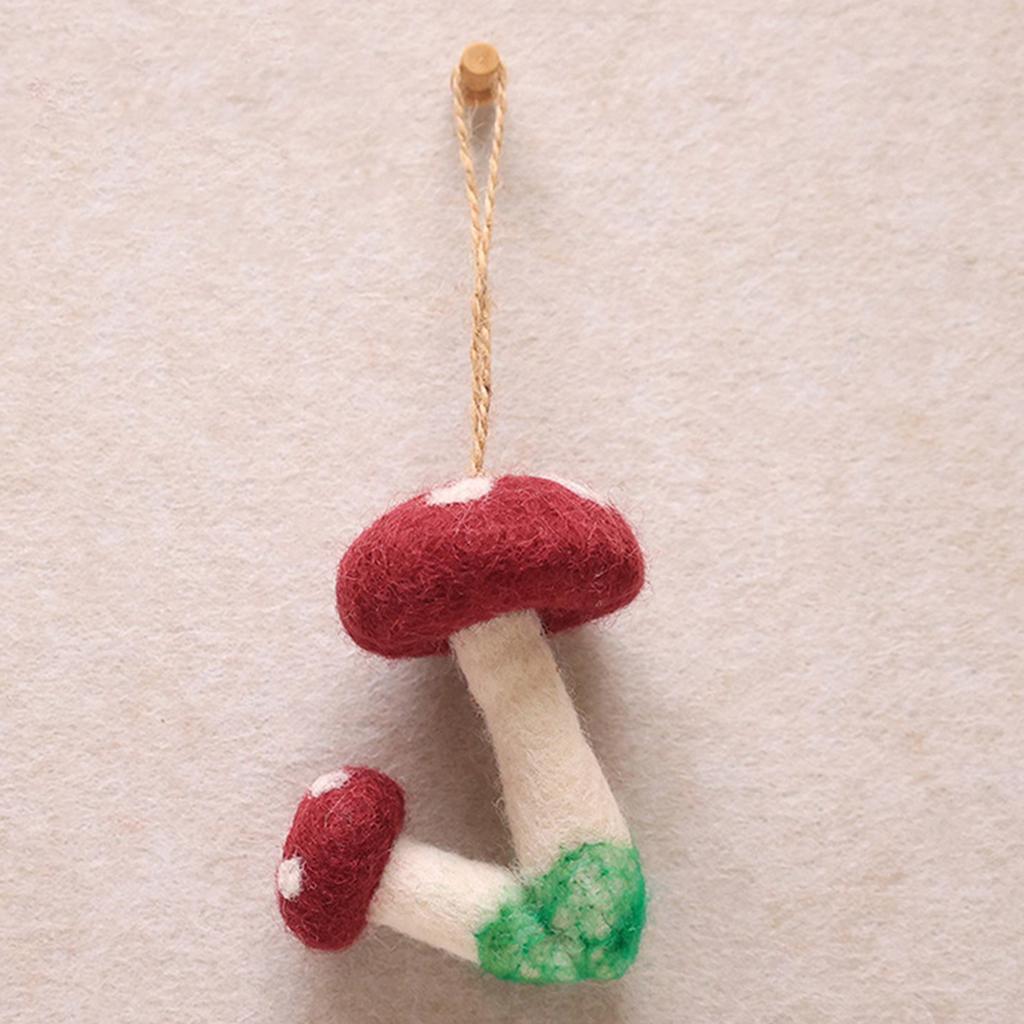 Mushroom Keychain Strap Portable Phone Accessory Teen Girl Keychain Fashionable Bag Pendant Perfect for Bags and Phones