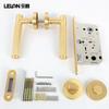 American Style Knurled Door Lock Set for Bedroom and Bathroom Doors