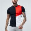 Men's Striped T-shirt Retro 3D Printed Short Sleeved Top T-shirt Men's Clothing