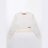 Korean Badblood BCAC Series Retro Sweater for Women - Solid Color, Round Neck, Loose Knit Top