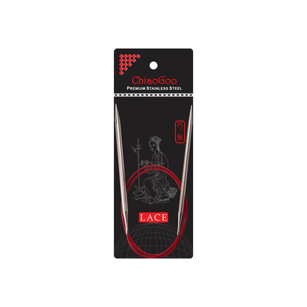 Круговые спицы ChiaoGoo RED Lace 150 см 1 шт 9,00 мм -
