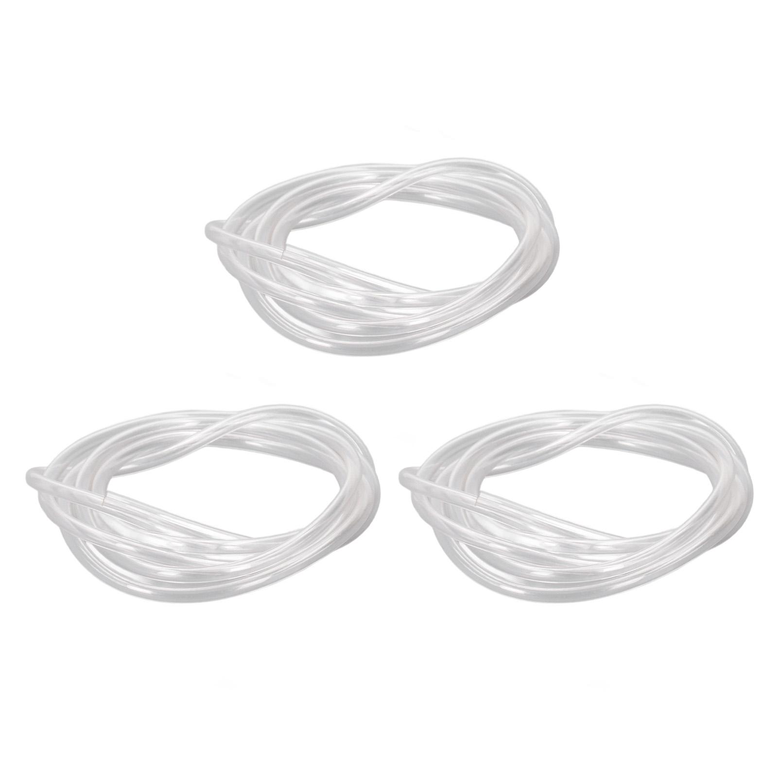 3 шт. ПВХ трубка для слухового аппарата Прозрачная 1 м Гибкая трубка для слухового аппарата Запасные части для ушных вкладышей