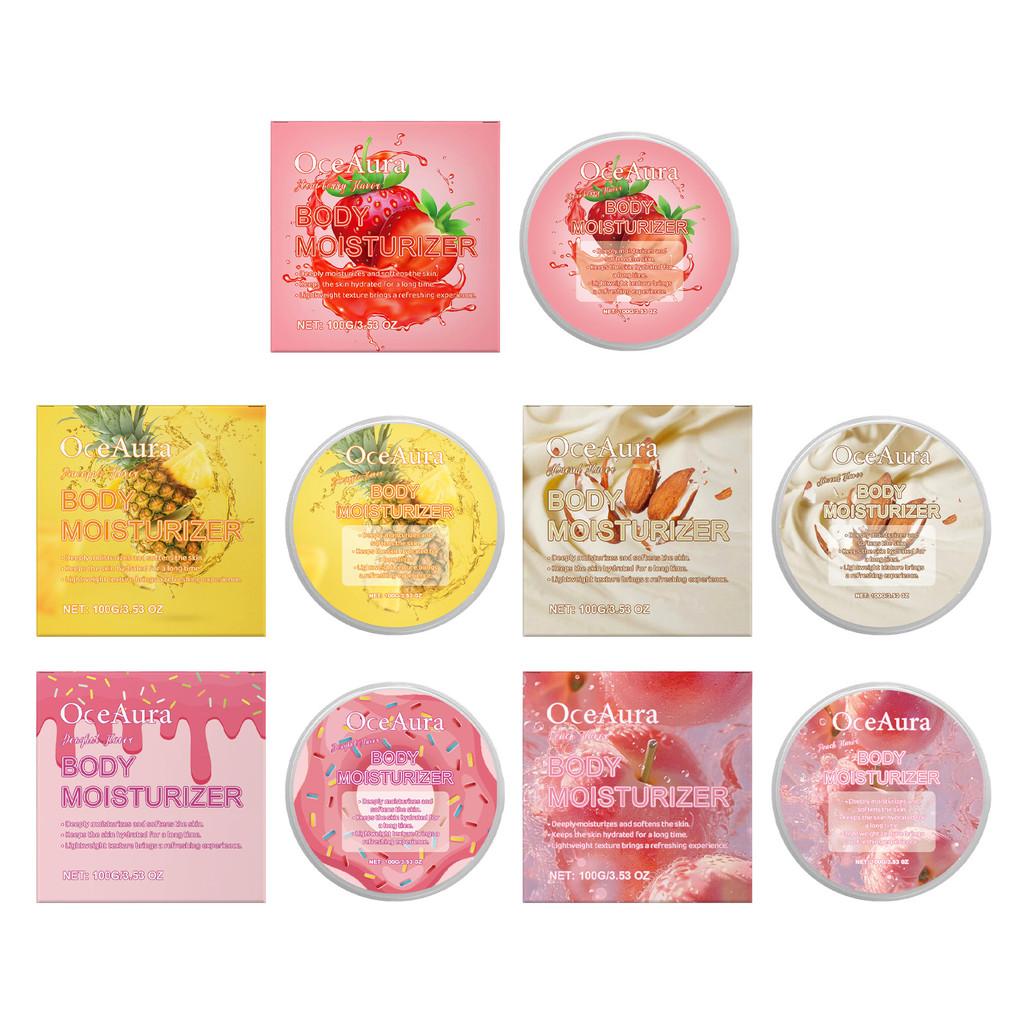 Oceaura Cream Moisturizing Series Revitalizing Hydrating Cream For Soft Glowing Skin Pineapple 100g