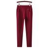 Women's Plus size Trousers Were Thin Elastic Stretch Pants Large Size Elastic High Waist pencil pants