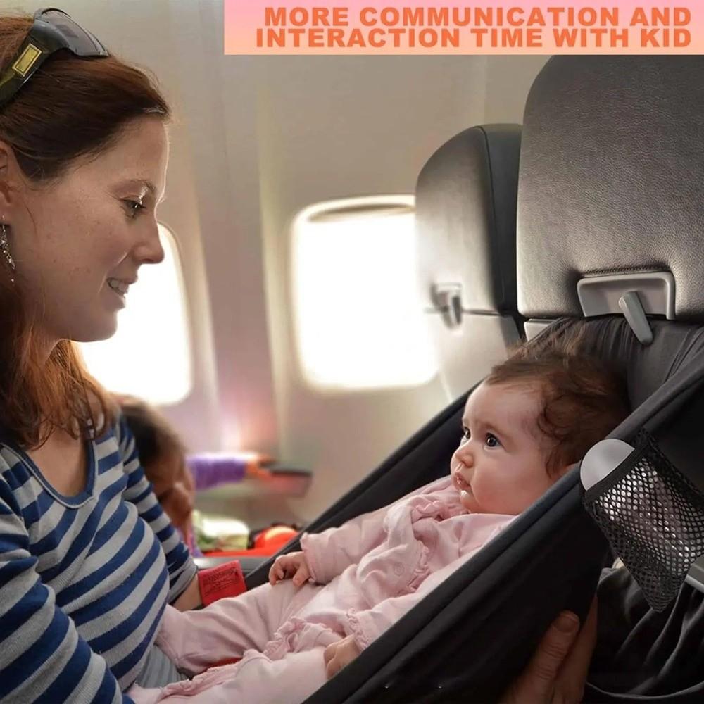 Breathable Toddler Airplane Bed Comfort Design Travel Foot Hammock  Airplane Travel