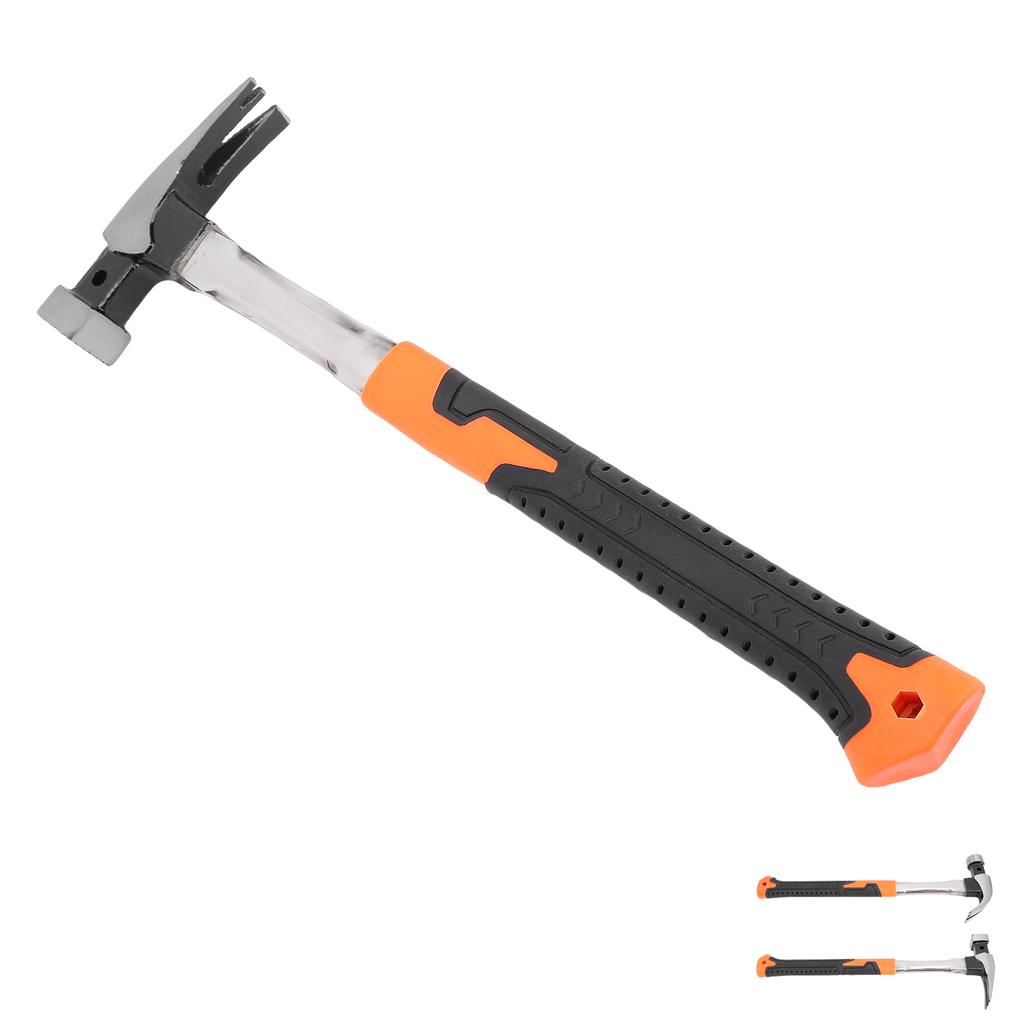 Kempingowy Młotek Żelazny Stal Nierdzewna Ergonomiczny Uchwyt Wielofunkcyjny Magnetyczny Wyjmak do Śledzi Namiotowych Ham