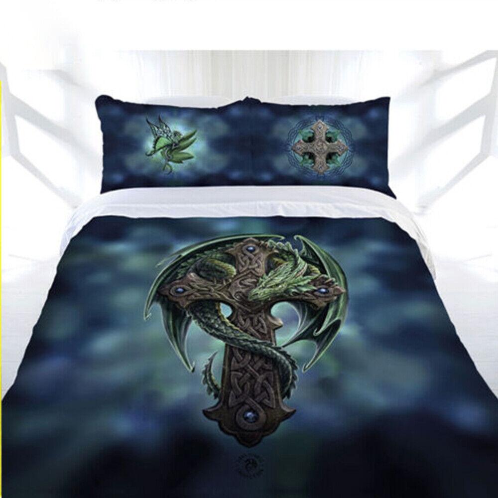 

Готична фантастична ковдра Doona Anne Stokes Підодіяльник SINGLE DOUBLE QUEEN KING King 220x240cm