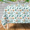 Kitchen Garden Tablecloth for Table, Waterproof, Stain-Resistant, Decorative, 180x130 Cm