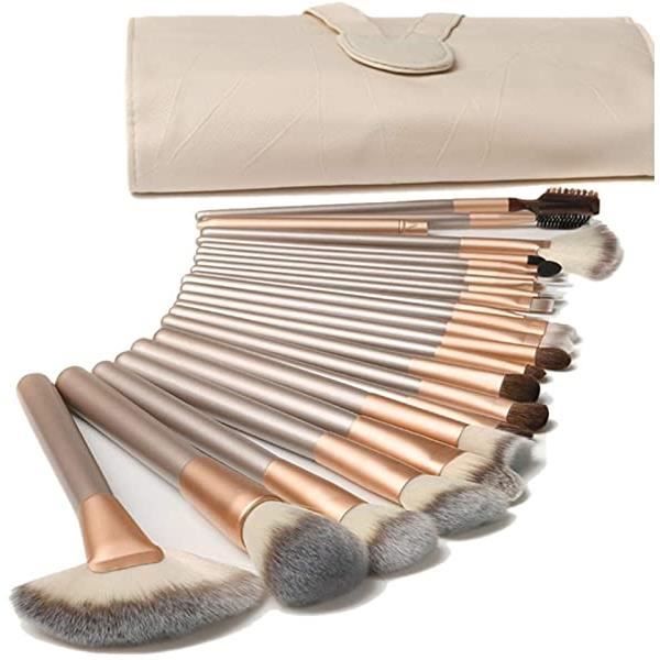 18PCS Set Pinceaux Maquillage Avec Sac De Rangement Professionnel