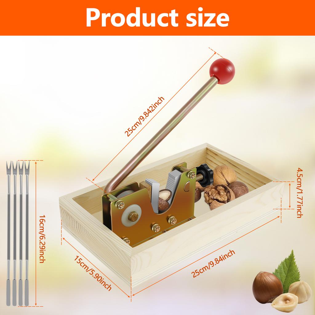 Nut Sheller Nutcracker Nut Tongs Walnuts Adjustable Manual Walnut Open Tool Macadamia Opener Peeling Machine for Pecans Almonds
