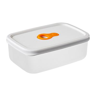 Rectangular Food Storage Containers Clear Versatile Plastic Microwave Safe Lunch Box for Kitchen