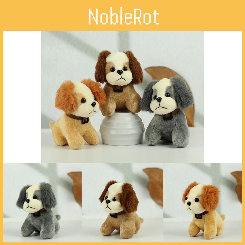 Delightful Dog Plush Figure Keychain For Kids And Adults In Various Colors