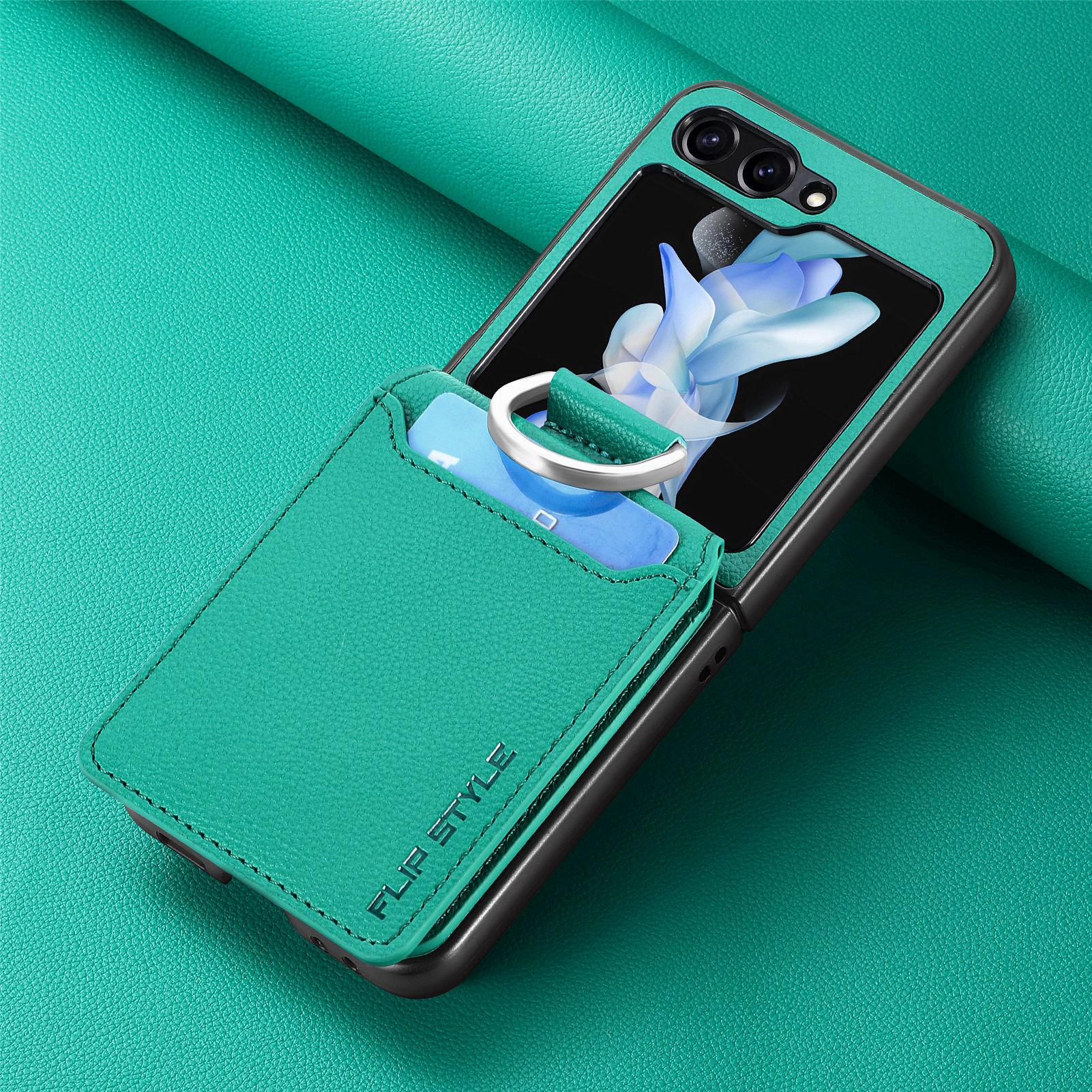 

Лучшая защита портативный чехол-кошелек для Samsung Galaxy Z Flip 5 5G Flip4 Flip3 Flip 4 3 Flip5 кожаный чехол с слотом для карт for Samsung Z Flip 5