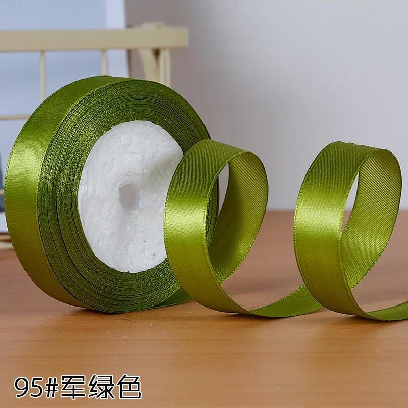 22meters 20mm Faced Satin Ribbon for DIY Silk Satin Ribbons Crafts Bow Handmade Gift Wrap Party Wedding Clothing Accessories