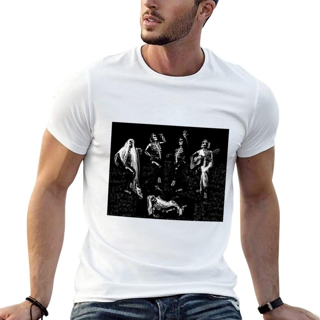 Danse Macabre Tshirt Plus Size Summer Casual Tshirt