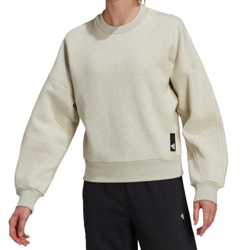 Adidas Studio Lounge Sweatshirt Unisex Sweatshirt Light-Green HE4152