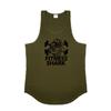 Do The Work  New Arrival Summer Mens Gym Sports Fitness Bodybuilding Workout Fashion Casual Breathable O-neck Printed Tank Top