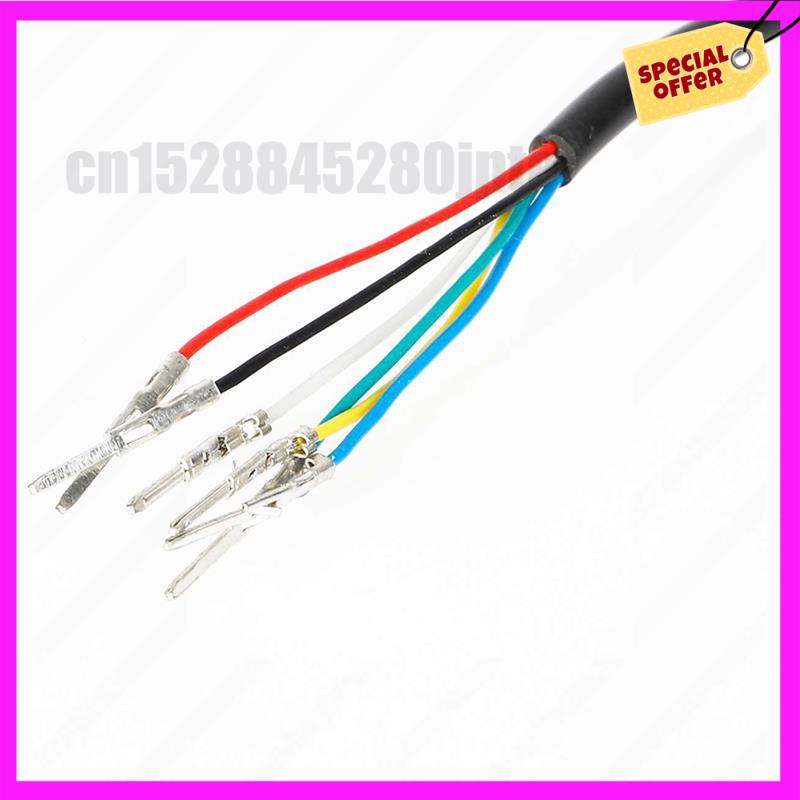 -ABUB 2X Dashboard Display Connecting Cable For KUGOO M4 Electric Scooter Display 6 Pin Instrument Throttle Cable Parts