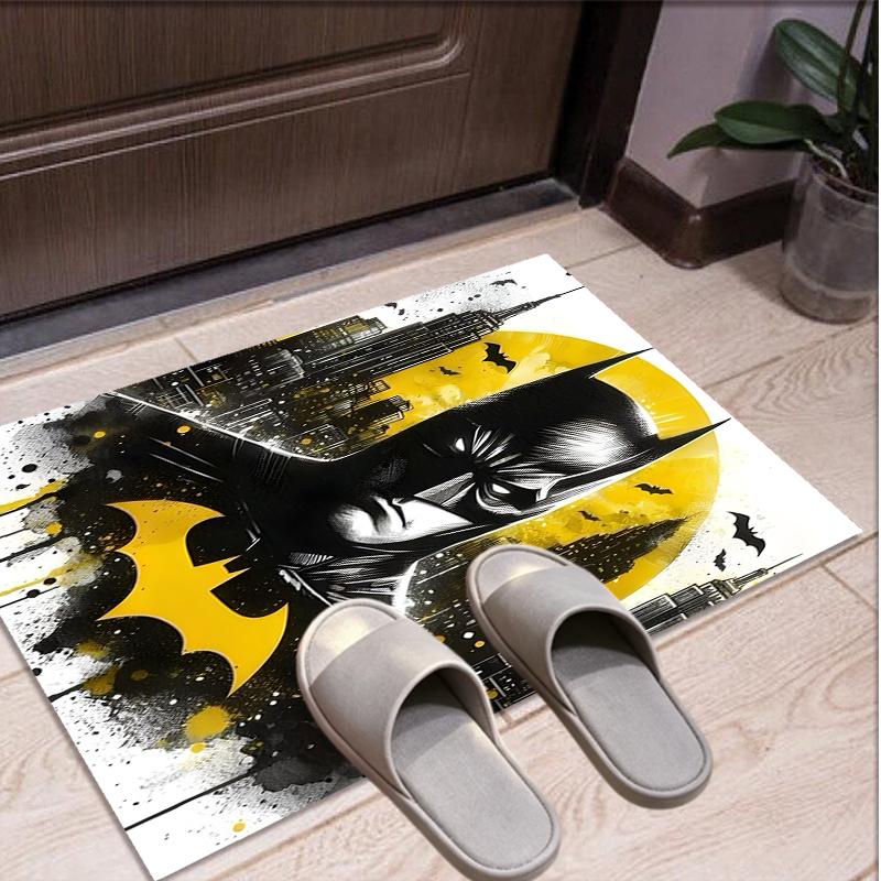 Batman Pattern Rug, Indoor/Outdoor Mat, for Picnic, Gameroom, Bedroom, Office, Living Room, Home Decor Carpet, Birthday Gift