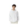 Felpa con cappuccio tinta unita serie Fitness Felpa sportiva da uomo Felpa Standard-Bianco AWDT987-2