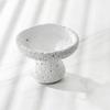 Concrete Texture Cement Incense Burners Moon Surface Design with 9 Holes Incense Stick Stand Decorative Multi-functional