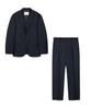 TNGT [Set] Wool-Blend Comfort Set-Up Jacket&Tapered-Fit Pant(Dark Navy) 0Tja6F100N2 (A Type)